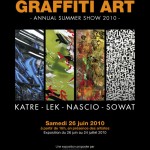 Exposition: Katre – Lek – Nascio – Sowat le 26/06/2010 [Paris]